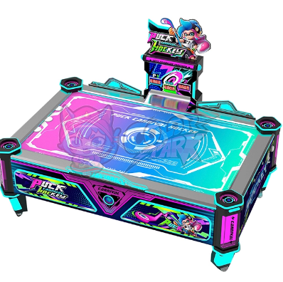 Air hockey néon